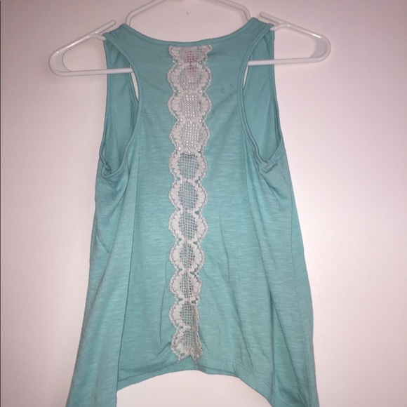 blue summer tank top - Picture 4 of 4